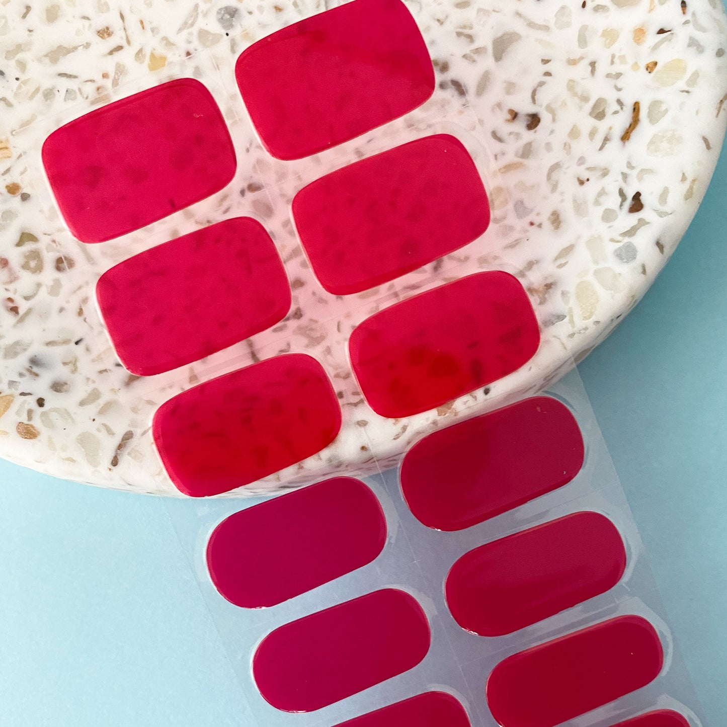 Cherry Bombshell Gel Nail Sticker Kit