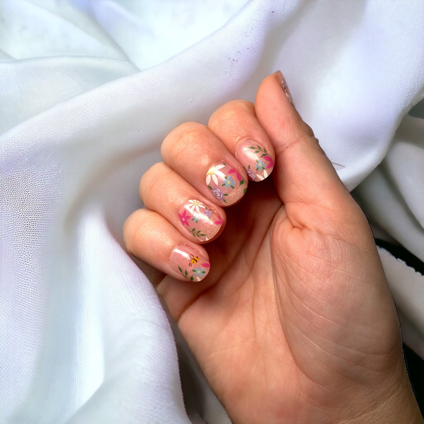 Spring Blossom Nail Sticker Kit