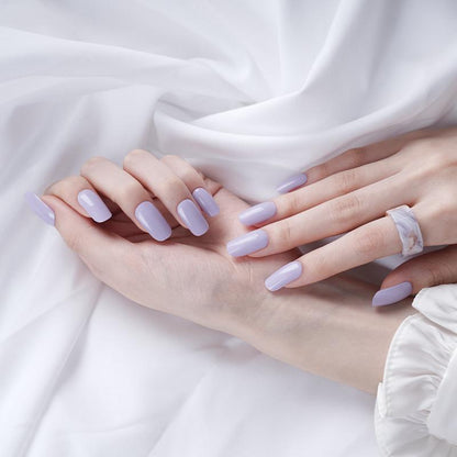 Lavender Haze Gel Nail Sticker Kit