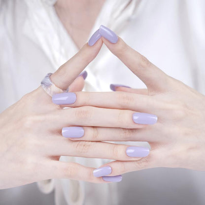 Lavender Haze Gel Nail Sticker Kit