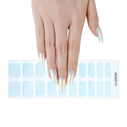 Pearlescent Dreams Gel Nail Sticker Kit