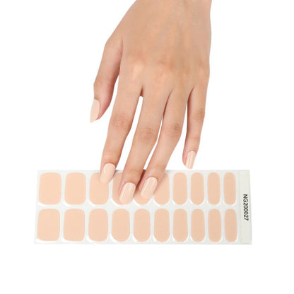 Perfect Nude Gel Nail Sticker Kit